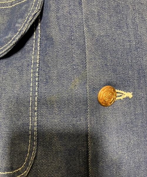 Bluebell（ブルーベル）Bluebell (ブルーベル) 70sヴィンテージデニムカバーオール インディゴ サイズ:97の古着・服飾アイテム