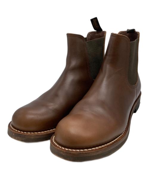 ROLLING DUB TRIO（ローリングダブトリオ）ROLLING DUB TRIO (ローリングダブトリオ) STAN サイドゴアブーツ ブラウン サイズ:8Hの古着・服飾アイテム