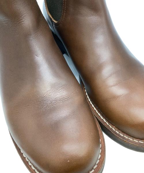 ROLLING DUB TRIO（ローリングダブトリオ）ROLLING DUB TRIO (ローリングダブトリオ) STAN サイドゴアブーツ ブラウン サイズ:8Hの古着・服飾アイテム