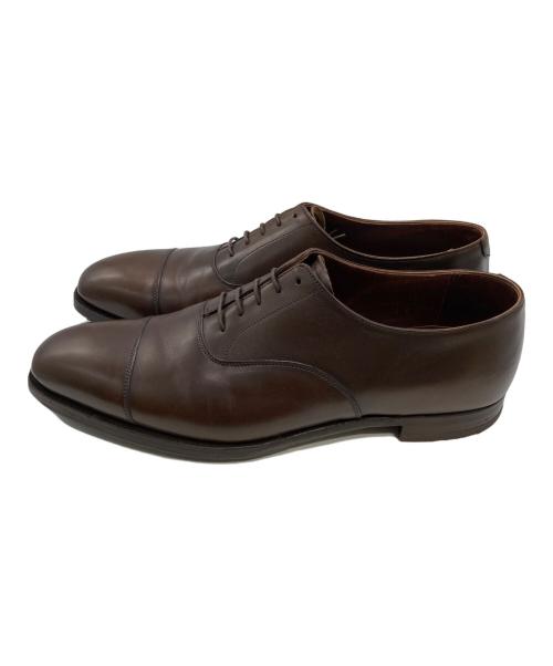 Crockett & Jones（クロケット＆ジョーンズ）Crockett & Jones (クロケット＆ジョーンズ) ストレートチップシューズ/audley ブラウン サイズ:9Eの古着・服飾アイテム