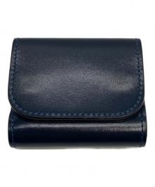 WILDSWANS（ワイルドスワンズ）の古着「SADDLE PULL UP」｜ネイビー