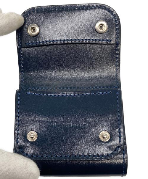 WILDSWANS（ワイルドスワンズ）WILDSWANS (ワイルドスワンズ) SADDLE PULL UP ネイビーの古着・服飾アイテム