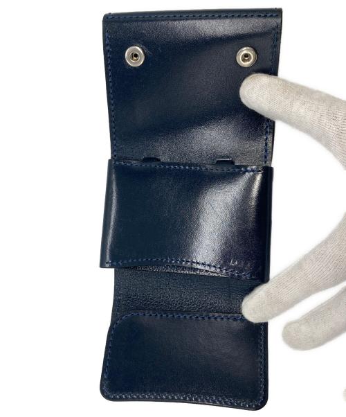 WILDSWANS（ワイルドスワンズ）WILDSWANS (ワイルドスワンズ) SADDLE PULL UP ネイビーの古着・服飾アイテム