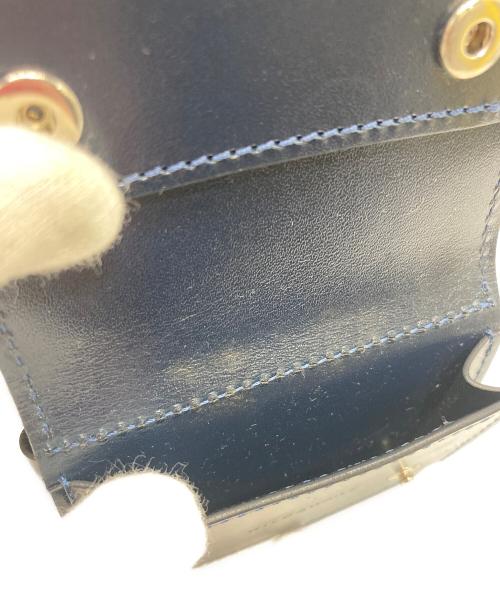 WILDSWANS（ワイルドスワンズ）WILDSWANS (ワイルドスワンズ) SADDLE PULL UP ネイビーの古着・服飾アイテム