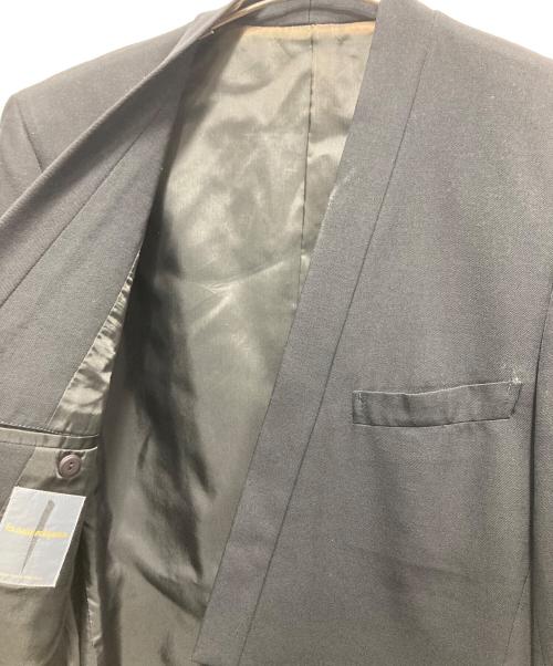 ISSEY MIYAKE（イッセイミヤケ）ISSEY MIYAKE (イッセイミヤケ) 80s 筆タグ ノーカラージャケット ブラック サイズ:Ⅿの古着・服飾アイテム