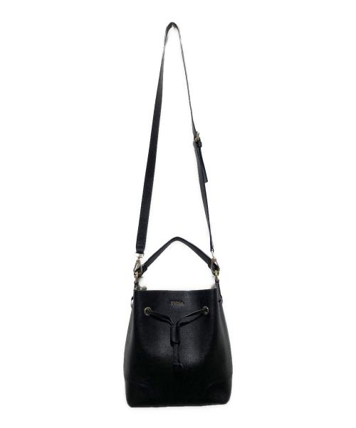 FURLA（フルラ）FURLA (フルラ) ステイシー ショルダーバッグ ブラックの古着・服飾アイテム