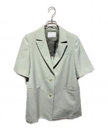 Rosarymoon（ロザリームーン）の古着「Belted Tailored Jacket」｜グリーン