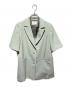 ROSARYMOON（ロザリームーン）の古着「Belted Tailored Jacket」｜グリーン