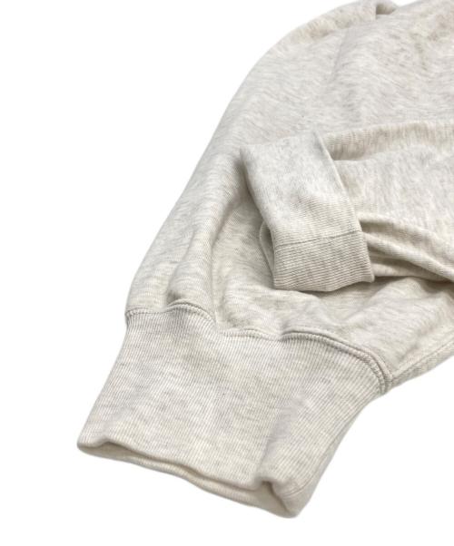 BLURHMS（ブラームス）blurhms (ブラームス) LIGHT SWEAT CREW ZIP アイボリー サイズ:3の古着・服飾アイテム
