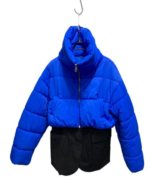 MAISON SPECIAL（メゾンスペシャル）MAISON SPECIAL (メゾンスペシャル) 2WAYパデットジャケット ブルー サイズ:FREEの古着・服飾アイテム
