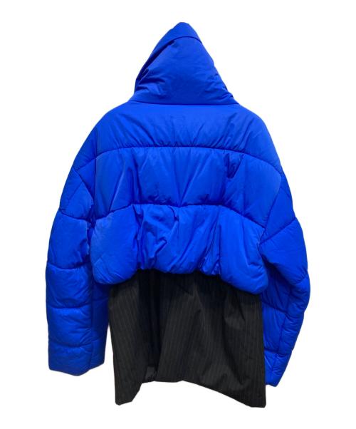 MAISON SPECIAL（メゾンスペシャル）MAISON SPECIAL (メゾンスペシャル) 2WAYパデットジャケット ブルー サイズ:FREEの古着・服飾アイテム