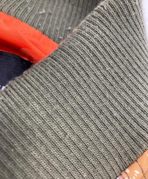 LIBERE（リベーレ）LIBERE (リベーレ) BANDANA BOMBER JACKET ホワイト×ベージュ サイズ:2の古着・服飾アイテム