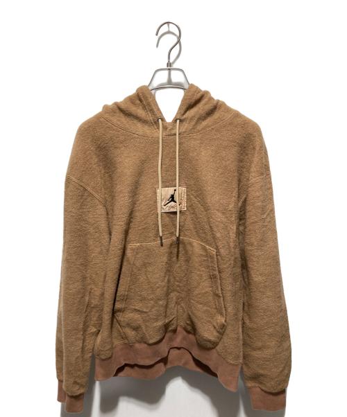 JORDAN（ジョーダン）JORDAN (ジョーダン) ヘリテージ ウール プルオーバー ブラウン サイズ:Mの古着・服飾アイテム