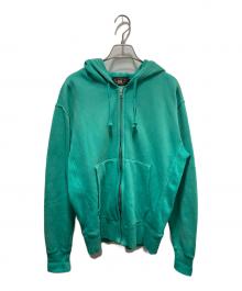 RRL（ダブルアールエル）の古着「FULLZIP HOODIE」｜ブルー