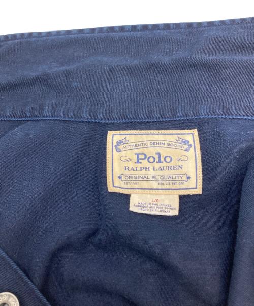 POLO RALPH LAUREN（ポロ・ラルフローレン）POLO RALPH LAUREN (ポロ・ラルフローレン) カバーオール ネイビー サイズ:Ｌ/Ｇの古着・服飾アイテム