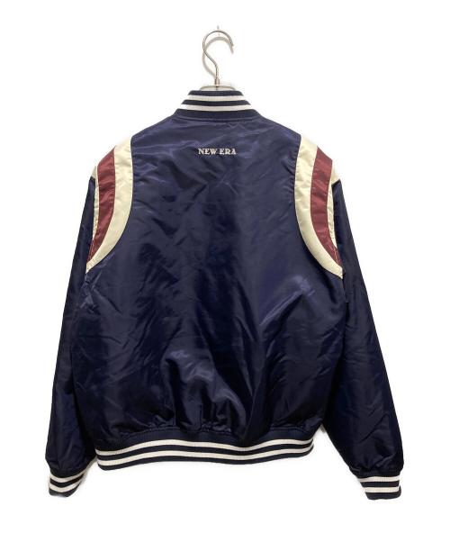 New Era（ニューエラ）New Era (ニューエラ) スタジャン/NEW YORK YANKEES COOPERSTOWN NYLON VARSITY JACKET ネイビー サイズ:Mの古着・服飾アイテム