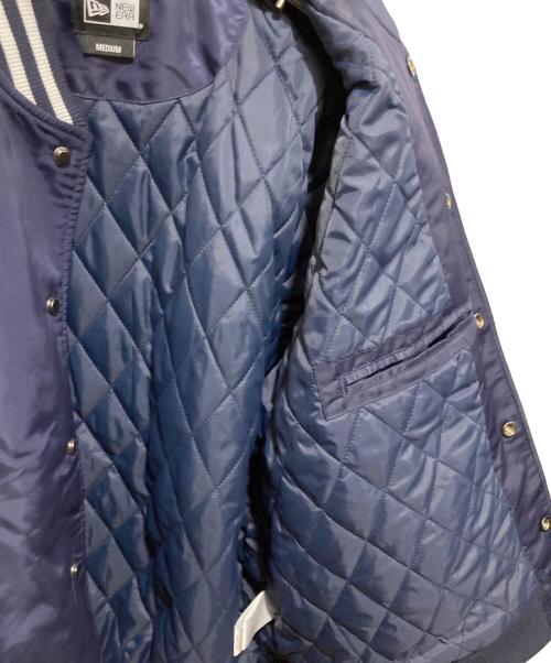 New Era（ニューエラ）New Era (ニューエラ) スタジャン/NEW YORK YANKEES COOPERSTOWN NYLON VARSITY JACKET ネイビー サイズ:Mの古着・服飾アイテム