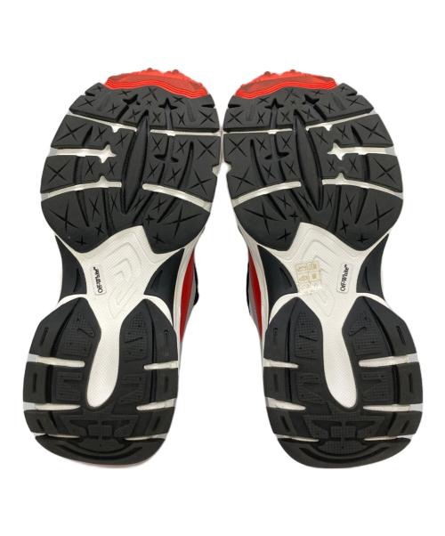 OFFWHITE（オフホワイト）OFFWHITE (オフホワイト) GROVE SLIP ON ホワイト×レッド サイズ:42の古着・服飾アイテム