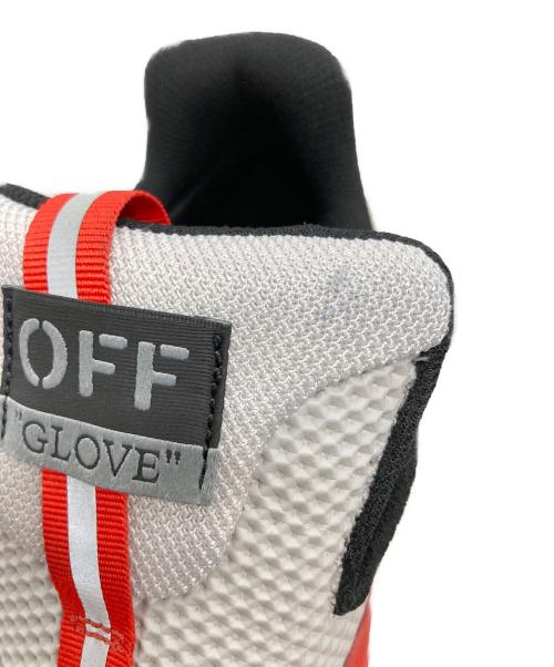 OFFWHITE（オフホワイト）OFFWHITE (オフホワイト) GROVE SLIP ON ホワイト×レッド サイズ:42の古着・服飾アイテム