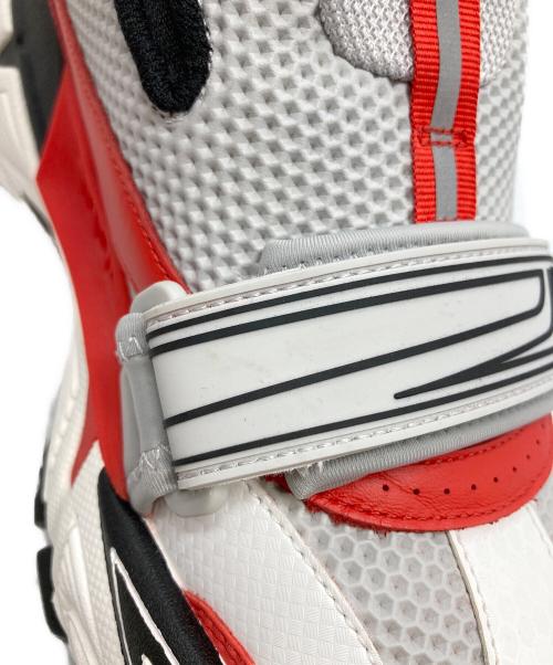 OFFWHITE（オフホワイト）OFFWHITE (オフホワイト) GROVE SLIP ON ホワイト×レッド サイズ:42の古着・服飾アイテム