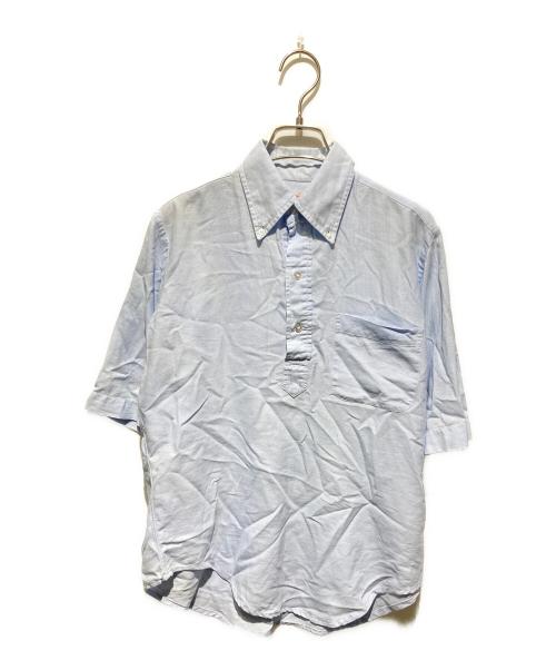 BROOKS BROTHERS（ブルックスブラザーズ）BROOKS BROTHERS (ブルックスブラザーズ) makers/半袖BDシャツ ブルー サイズ:14　1/2の古着・服飾アイテム