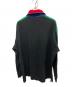 GUCCI (グッチ) アームロゴラインスリーブポロシャツ ブラック サイズ:XL：21000円