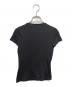GUCCI (グッチ) スクエアネック半袖カットソー ブラック サイズ:XS：9000円