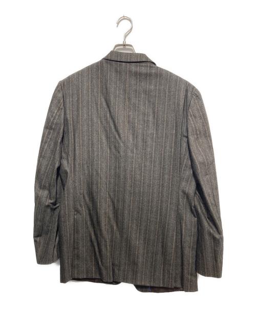 VERSACE COLLECTION（ヴェルサーチ コレクション）versace collection (ヴェルサーチ コレクション) カシミヤ混2Bセットアップスーツ ブラウン サイズ:52の古着・服飾アイテム