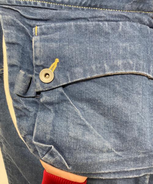 NATAL DESIGN（ネイタルデザイン）NATAL DESIGN (ネイタルデザイン) Lot:G55 デニムサルエルパンツ インディゴ サイズ:32の古着・服飾アイテム