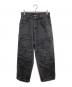 Danke schon（ダンケ シェーン）の古着「PATCHWORK DENIM PANTS」｜ブラック