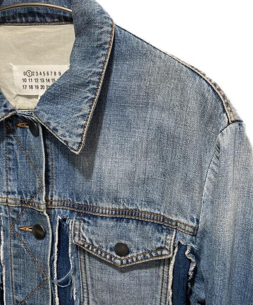 Maison Margiela 1（メゾンマルジェラ 1）Maison Margiela 1 (メゾンマルジェラ 1) 18SS 再構築デコラティケデニムジャケット インディゴ サイズ:36の古着・服飾アイテム