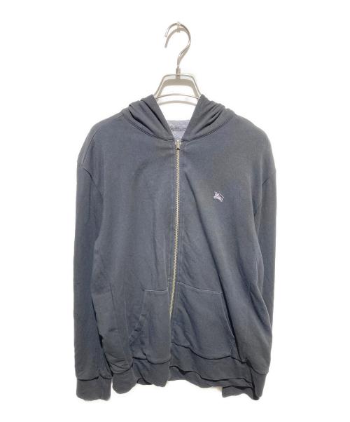 BURBERRY BLACK LABEL（バーバリーブラックレーベル）BURBERRY BLACK LABEL (バーバリーブラックレーベル) ジップパーカー ブラック サイズ:3の古着・服飾アイテム