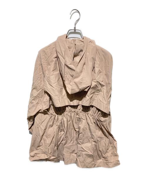 MADEMOISELLE ROPE'（マドモアゼル ロペ）MADEMOISELLE ROPE' (マドモアゼル ロペ) コットンナイロンタッサーマウンテンパーカー ベージュ サイズ:38の古着・服飾アイテム