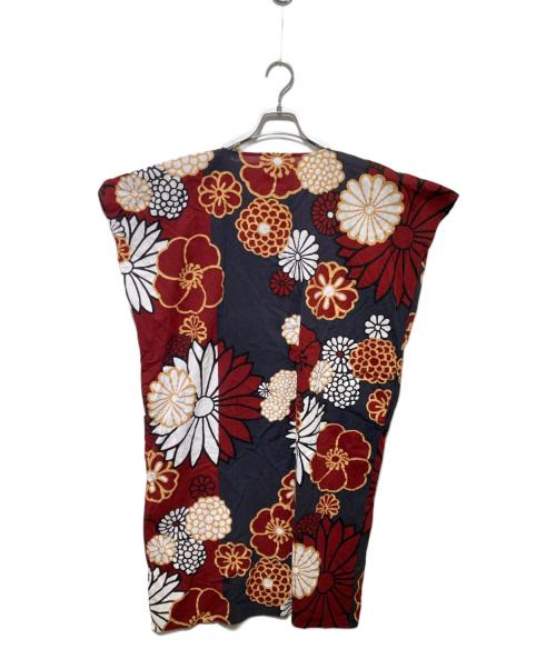 SOU・SOU（ソウソウ）SOU・SOU (ソウソウ) KYOTO YUZENテキスタイルワンピース ネイビー×レッド サイズ:Sの古着・服飾アイテム