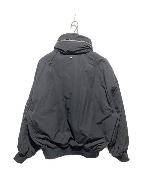 DANKE SCHON（ダンケ シェーン）Danke schon (ダンケ シェーン) BONDING STAND MA-1 ボンバージャケット ブラック サイズ:Mの古着・服飾アイテム