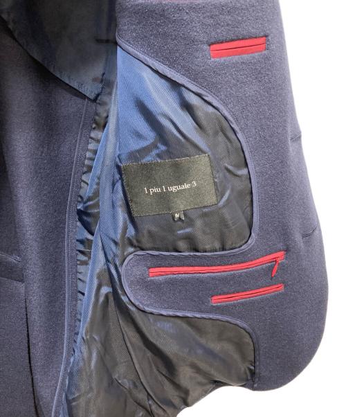 1piu1uguale3（ウノピュウノウグァーレトレ）1piu1uguale3 (ウノピュウノウグァーレトレ) ウールテーラードジャケット/TRAVEL JACKET ネイビー サイズ:4の古着・服飾アイテム