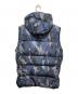 1piu1uguale3 (ウノピュウノウグァーレトレ) ダウンベスト/neck up hood down vest -NO.3 ブルー サイズ:VI：23000円