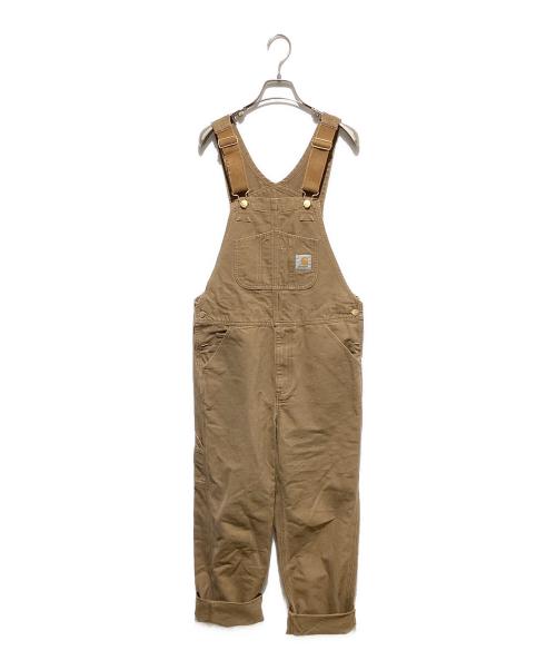CarHartt（カーハート）CarHartt (カーハート) ビブオーバーオール ベージュ サイズ:30/30の古着・服飾アイテム