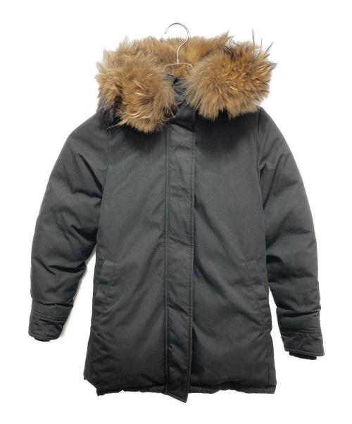 Pyrenex（ピレネックス）Pyrenex (ピレネックス) ダウンジャケット/ BORDEAUX FUR ブラック サイズ:36の古着・服飾アイテム