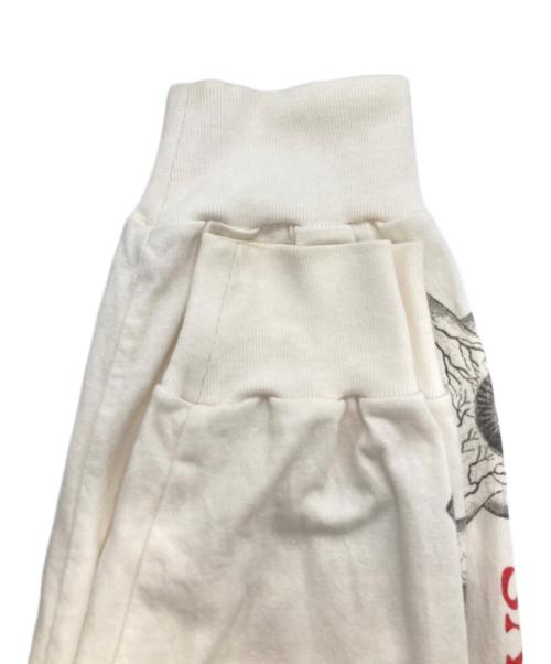 SAINT MICHAEL（セントマイケル）SAINT MICHAEL (セントマイケル) LS TEE/EYEBALL/WHITE ホワイト サイズ:Lの古着・服飾アイテム