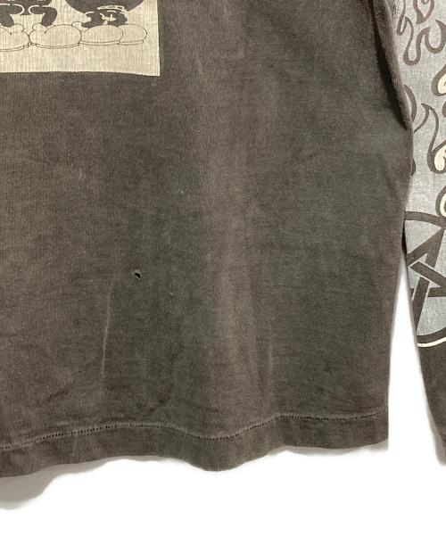 SAINT MICHAEL（セントマイケル）SAINT MICHAEL (セントマイケル) LS TEE / FIRE BABY グレー サイズ:Ｌの古着・服飾アイテム