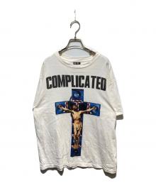 SAINT MICHAEL（セントマイケル）の古着「23AW KK/SS TEE / COMPLICATED / Tシャツ」｜ホワイト