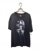 GEEKS RULE×maeda mahiroギークスルール×）の古着「プリントTシャツ」｜ブラック