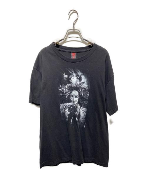 GEEKS RULE（ギークスルール）geeks rule (ギークスルール) maeda mahiro プリントTシャツ ブラック サイズ:Ｌの古着・服飾アイテム