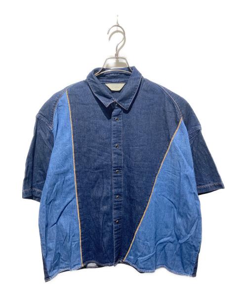 jieda（ジエダ）jieda (ジエダ) 20ss デニムシャツ インディゴ サイズ:1の古着・服飾アイテム
