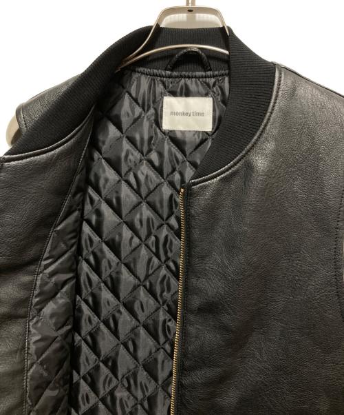 MONKEY TIME（モンキータイム）MONKEY TIME (モンキータイム) 21SS Quilted Vests ブラック サイズ:Mの古着・服飾アイテム