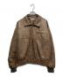 Perushu（ペルーシュ）の古着「ビンテージライクフライトジャケット」｜ブラウン