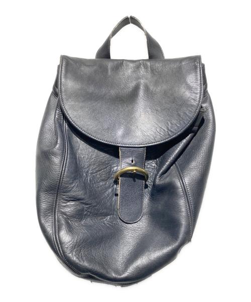 COACH（コーチ）COACH (コーチ) 【OLD】USA製レザーバックパック ブラックの古着・服飾アイテム