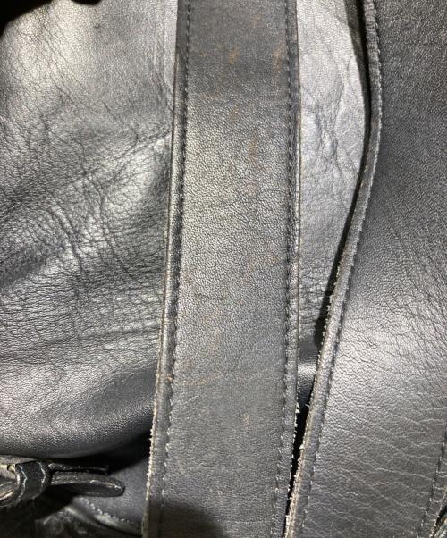 COACH（コーチ）COACH (コーチ) 【OLD】USA製レザーバックパック ブラックの古着・服飾アイテム