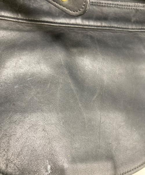 COACH（コーチ）COACH (コーチ) 【OLD】USA製レザーバックパック ブラックの古着・服飾アイテム